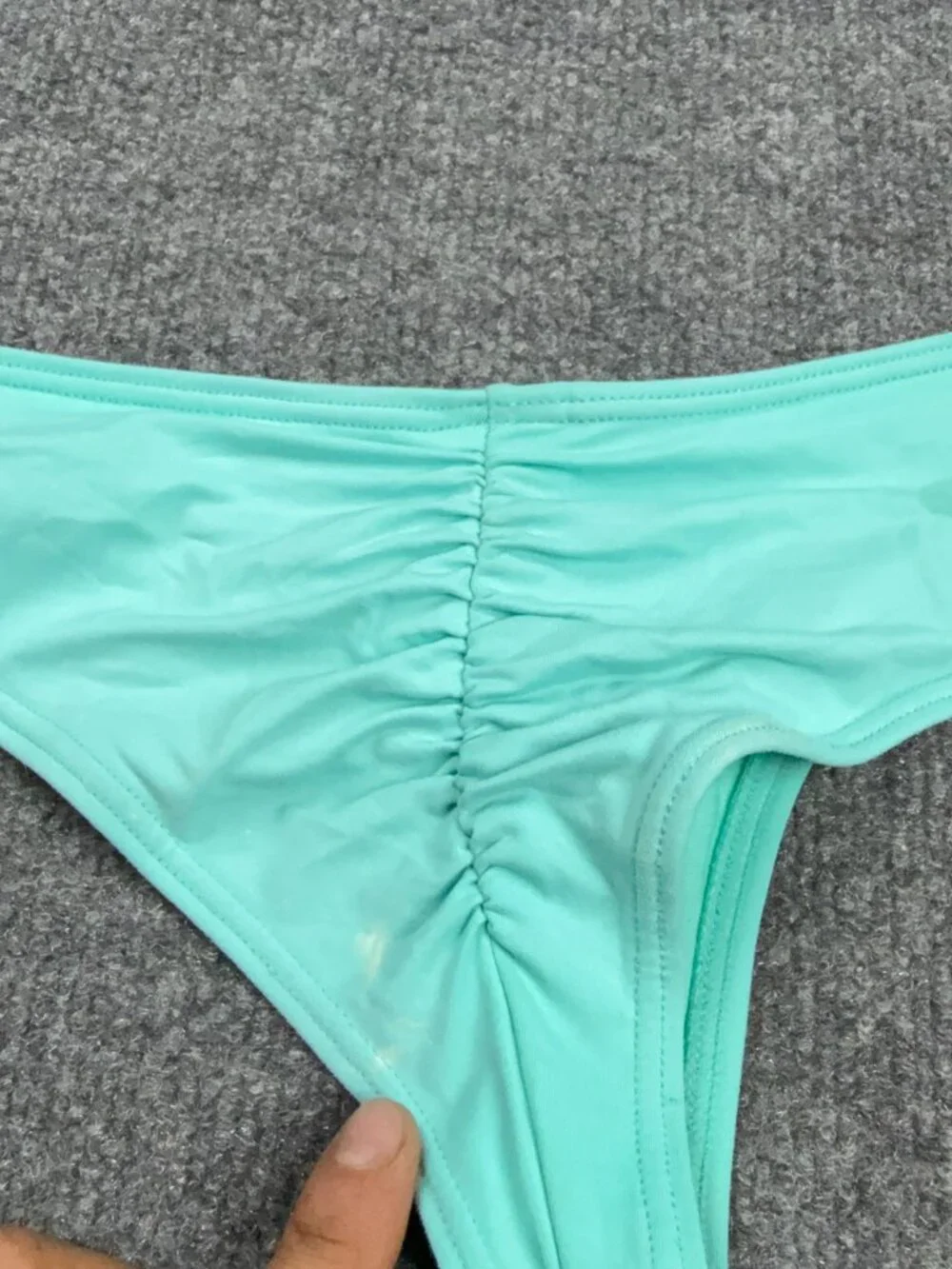 Billabong Cheeky Swim Bottom Stains No size tag; check measurements (S/M) Stains
